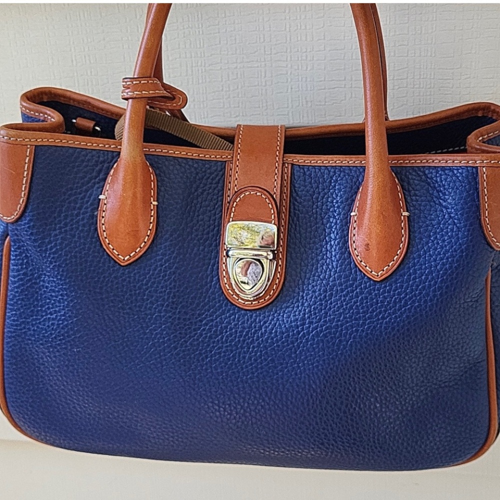 Dooney & Bourke Satchel Royal Blue Just Reduced! - Picture 10 of 10